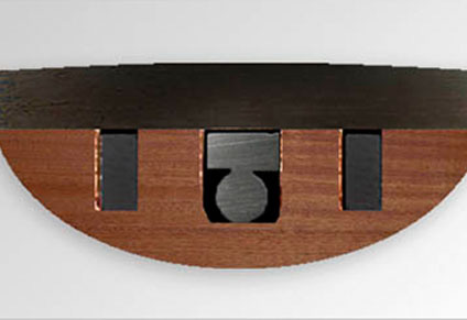 REINFORCED NECK WITH CARBON FIBER RODS